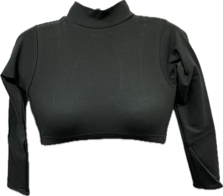 'Elvi Crop Top Long Sleeve'