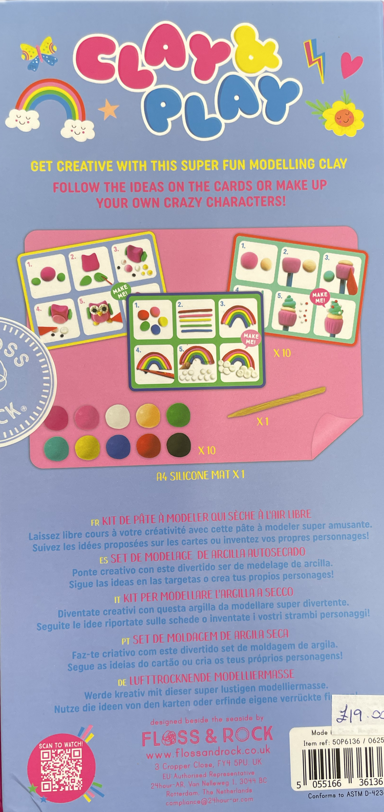 'Floss and Rock Clay and Play'