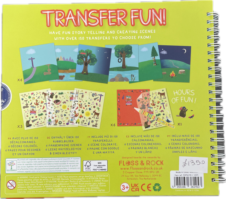 'Floss and Rock Transfer Fun'