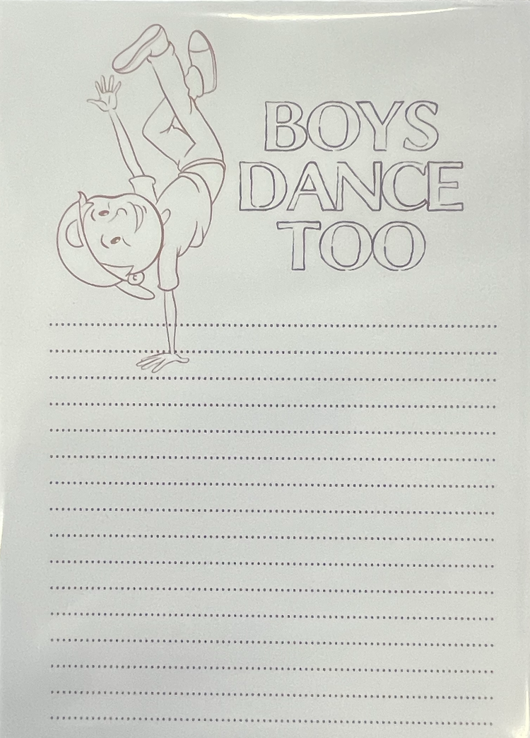 Dance Note Pads