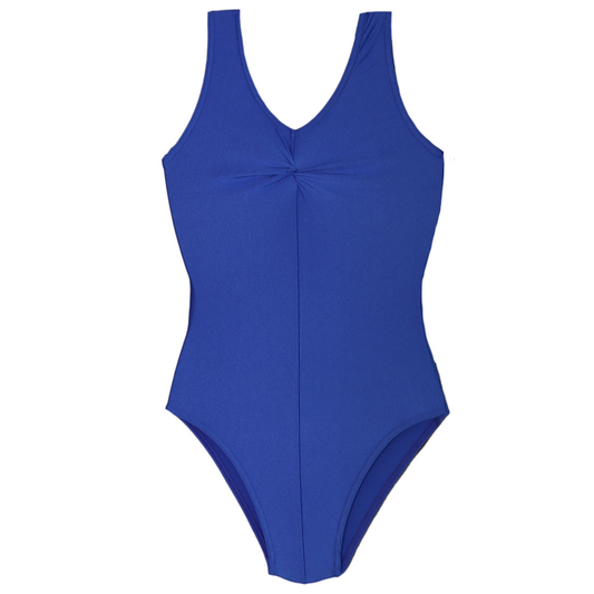 'Louise' Nylon Lycra - Blue Shades