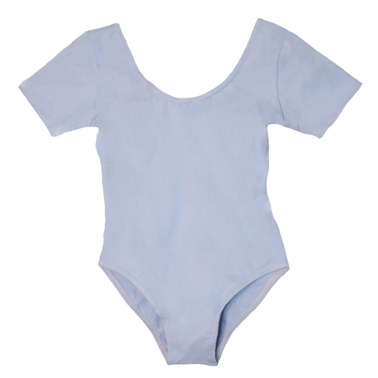 'RAD' Short Sleeve Cotton Leotard