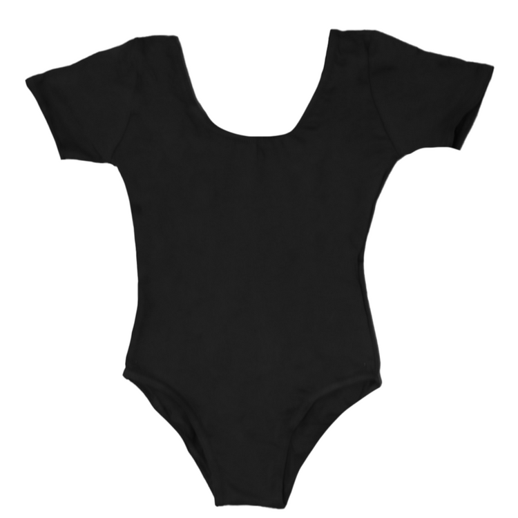 'RAD' Short Sleeve Cotton Leotard