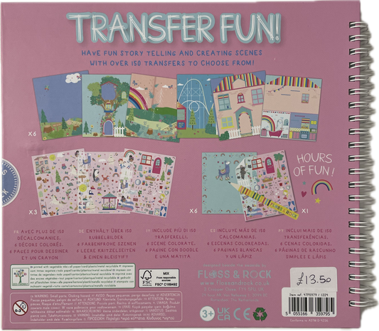 'Floss and Rock Transfer Fun'