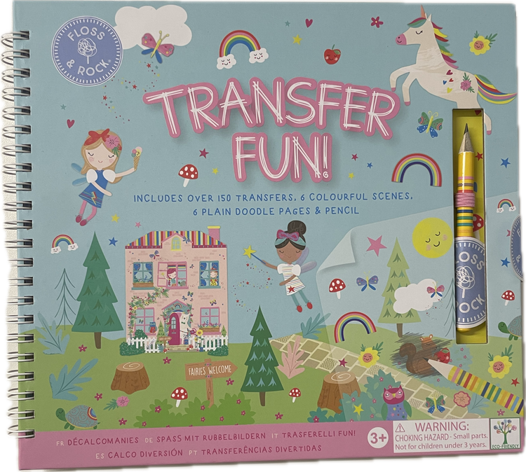 'Floss and Rock Transfer Fun'