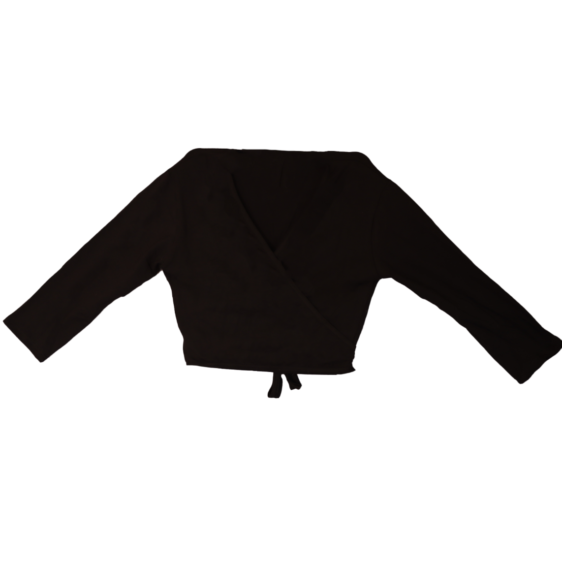 Ditto Dancewear Cotton Lycra Crossover - Black main image 1