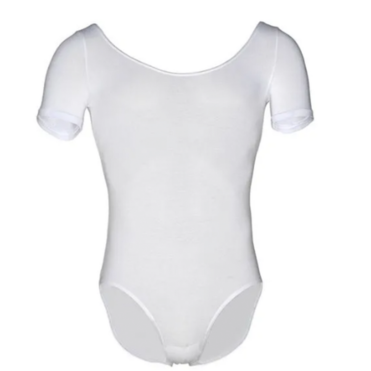 'RAD' Short Sleeve Cotton Leotard
