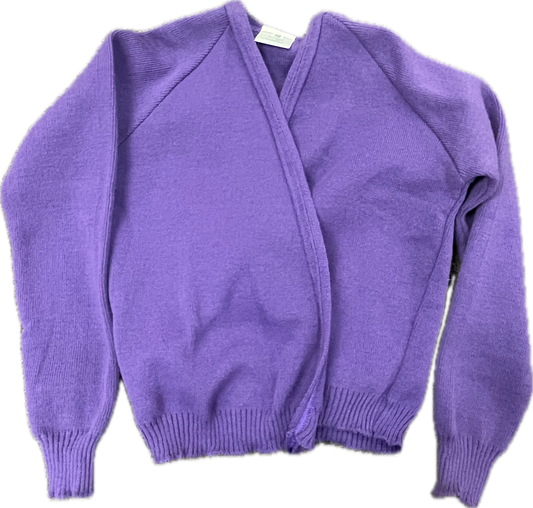 'Knitted Crossover Cardigan'