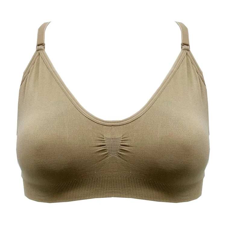 Silky 'Seamless Clear Back Bra with Removable Padding'