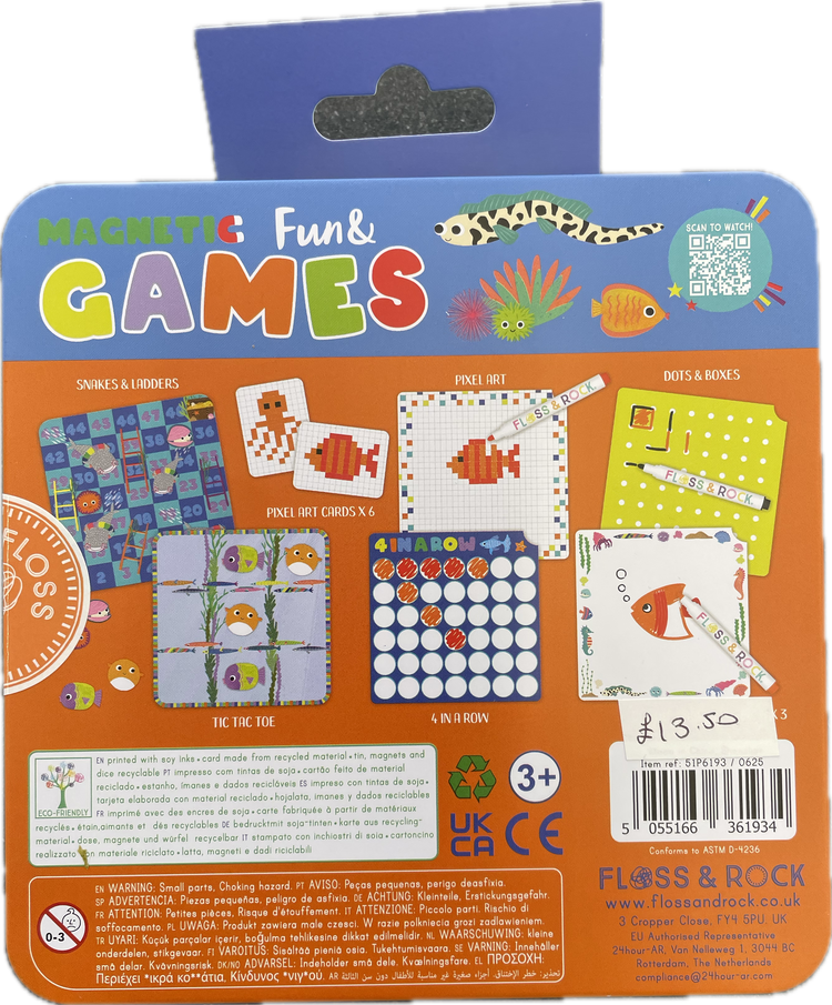 'Floss and Rock Magnetic Fun and Games'