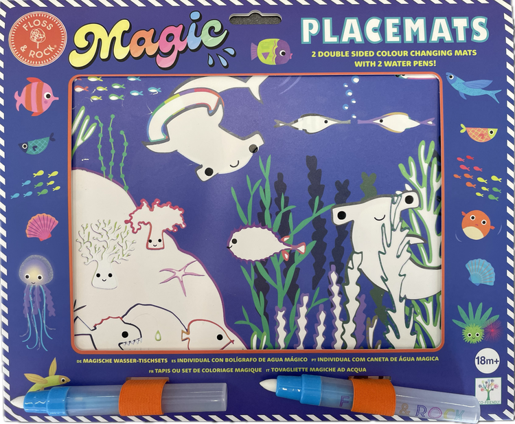 'Floss and Rock Magic Placemats'