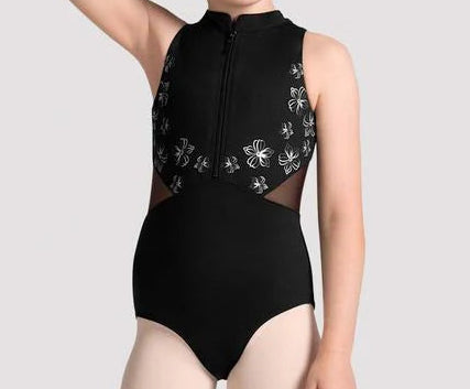 BLOCH 'Cayla Zip Front Leotard'
