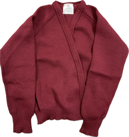 *SALE* 'Burgundy Crossover Cardigan'