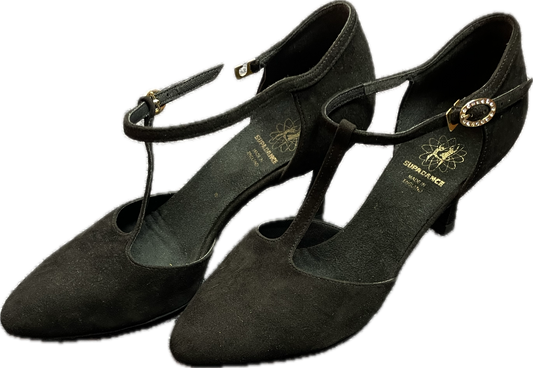 *SALE*. SupaDance 1039 Black Suede Shoe'