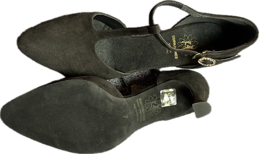 *SALE*. SupaDance 1039 Black Suede Shoe'