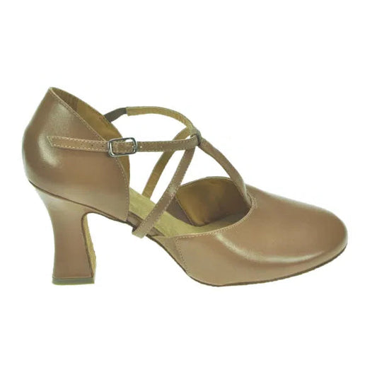 So Danca 'SD153 Broadway Cabaret X Strap Shoe 3" Heel'