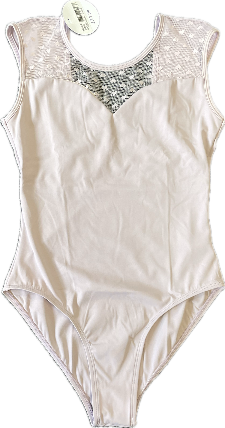 Tendu 'Lilac Lace Heart Leotard'