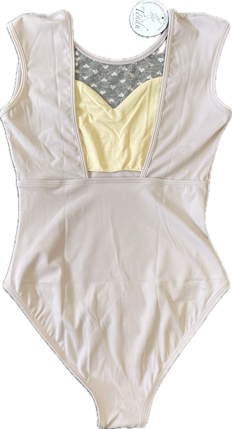 Tendu 'Lilac Lace Heart Leotard'