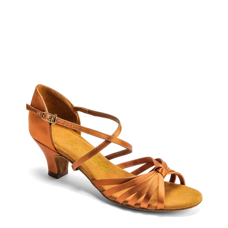 Dansport 'Girls/Ladies G1013 - Tan Satin'