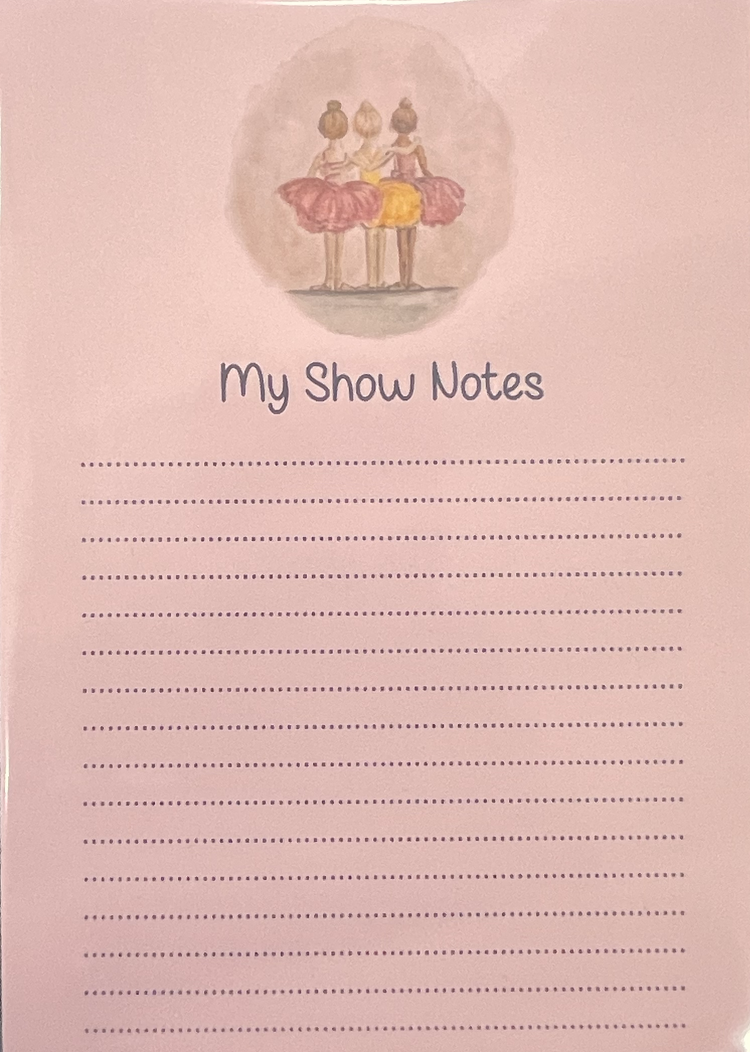 Dance Note Pads