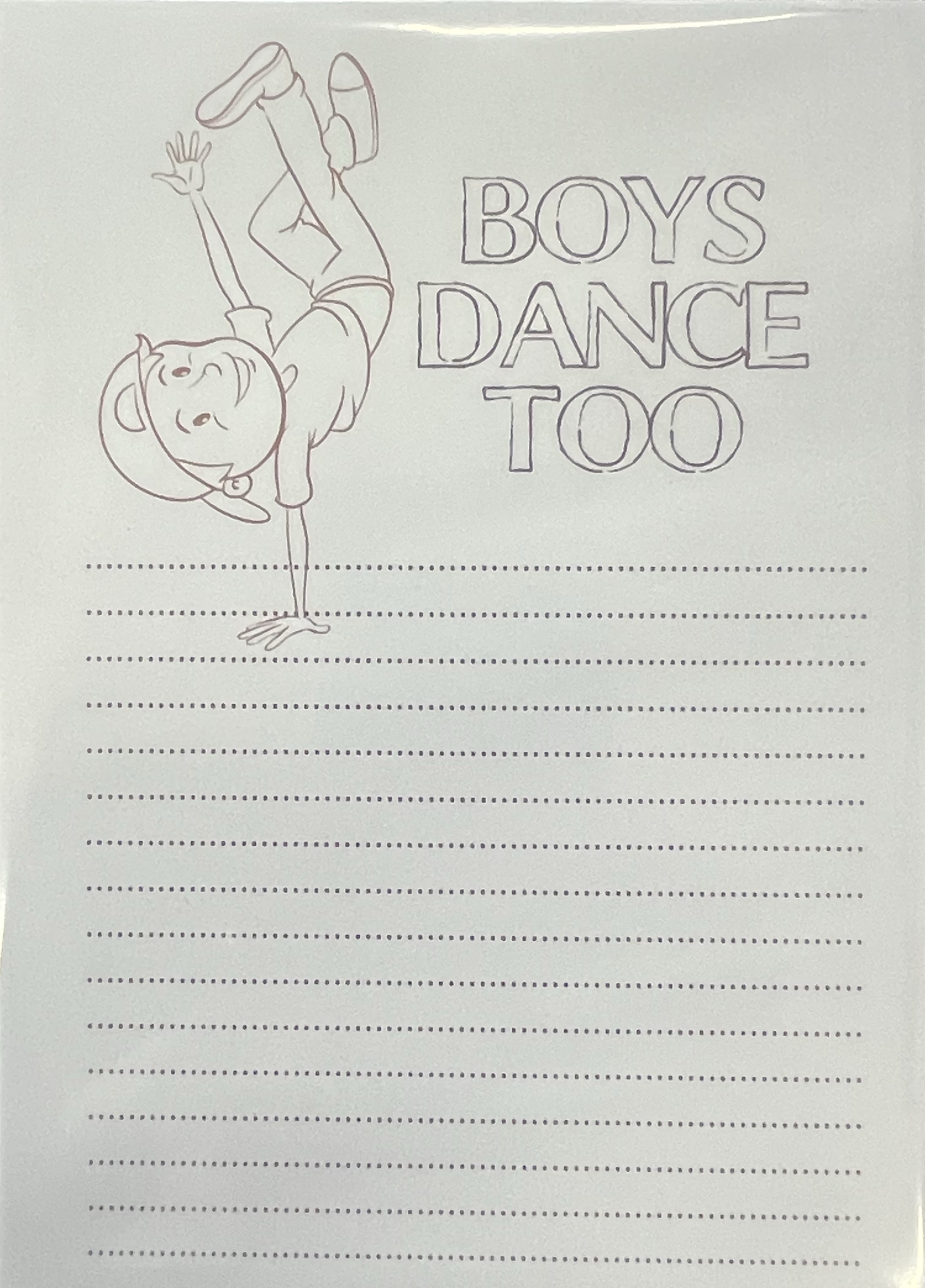 Dance Note Pads