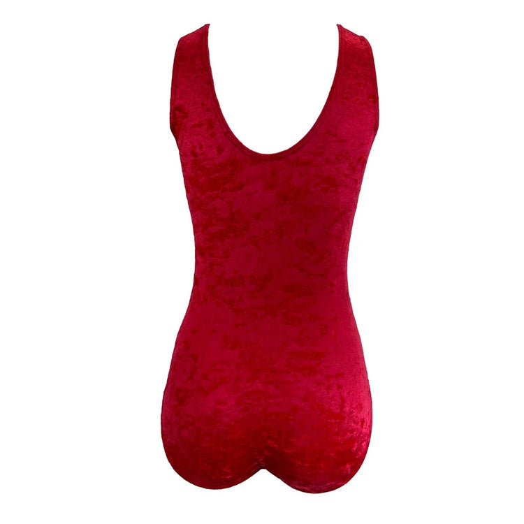 Starlite 'Crushed Velour Asha Leotard'