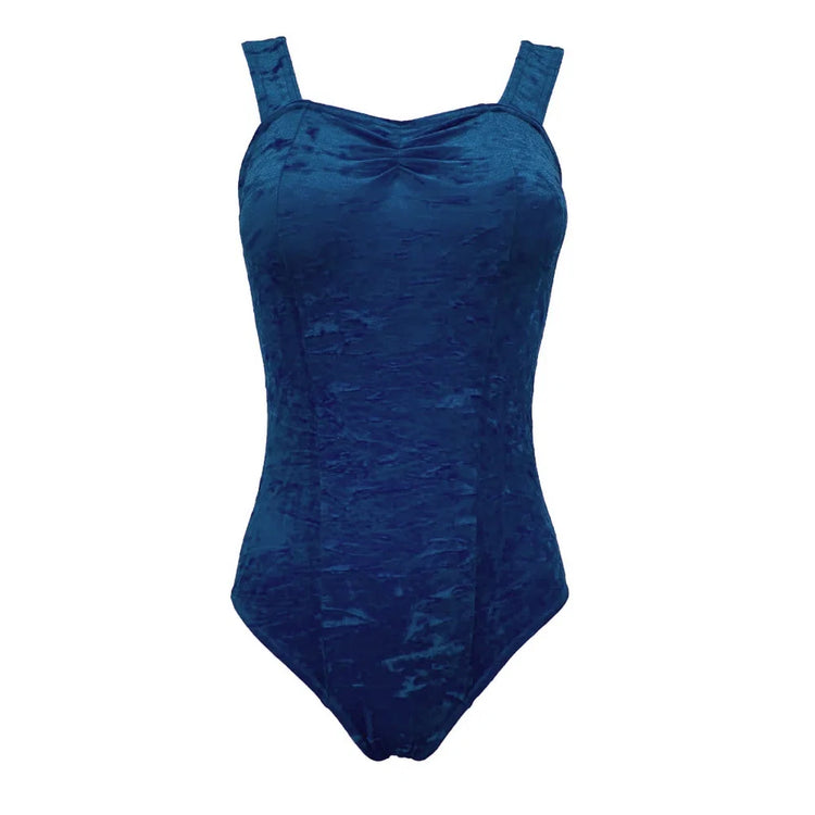 Starlite 'Crushed Velour Saffy Leotard'