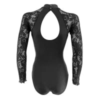 'Sallee Stretch Lace Leotard'